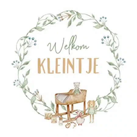 Felicitatiekaart kleintje